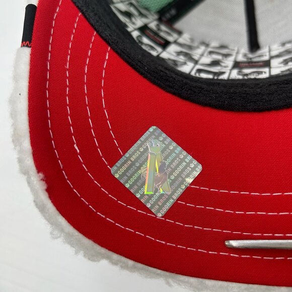 The Farm Hat Men Snap Back Naughty Spell Out List Dog Santa Fluffy Hype Core Cap - Picture 10 of 16